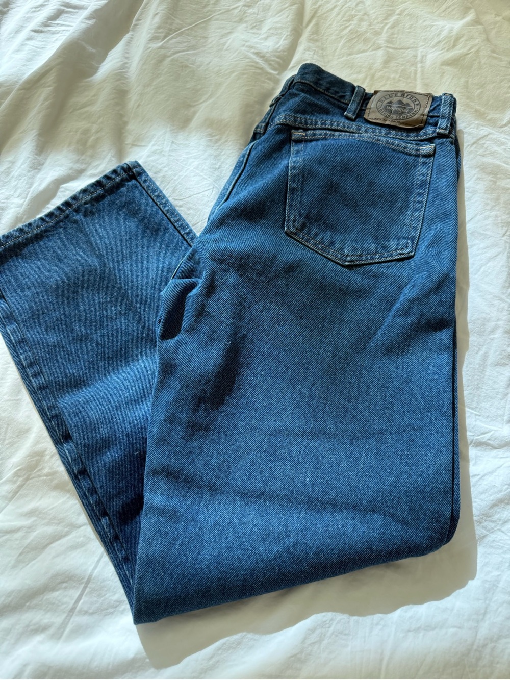 Men's Straight Fit Dark Blue Denim Jeans